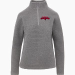 Central Decatur Cardinals MV Sport Women's Zelda Zig Zag 1/4 Zip Pullover Front Thumbnail
