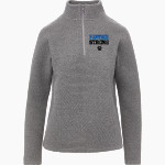 Central Panthers <span class="pdp-name-mascot">Central Panthers</span> MV Sport Women's Zelda Zig Zag 1/4 Zip Pullover Front Thumbnail