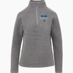 Marian Knights <span class="pdp-name-mascot">Marian High School Knights</span> MV Sport Women's Zelda Zig Zag 1/4 Zip Pullover Front Thumbnail