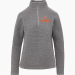 Grayson County High School Cougars <span class="pdp-name-mascot">Grayson County High School</span> MV Sport Women's Zelda Zig Zag 1/4 Zip Pullover Front Thumbnail