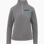 Johnson Atom Smashers <span class="pdp-name-mascot">Sol C. Johnson Atom Smashers</span> MV Sport Women's Zelda Zig Zag 1/4 Zip Pullover Front Thumbnail
