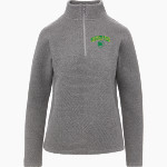 Triplett Tech MV Sport Women's Zelda Zig Zag 1/4 Zip Pullover Front Thumbnail