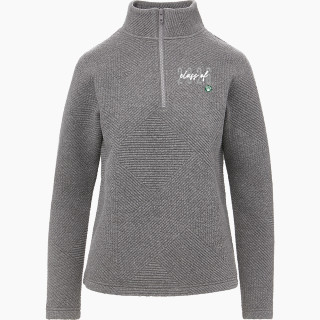 MV Sport Women's Zelda Zig Zag 1/4 Zip Pullover