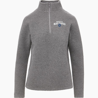 MV Sport Women's Zelda Zig Zag 1/4 Zip Pullover