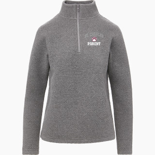 MV Sport Women's Zelda Zig Zag 1/4 Zip Pullover