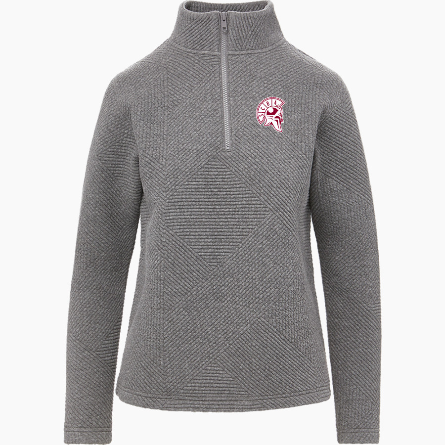 St. Charles Warriors MV Sport Women's Zelda Zig Zag 1/4 Zip Pullover