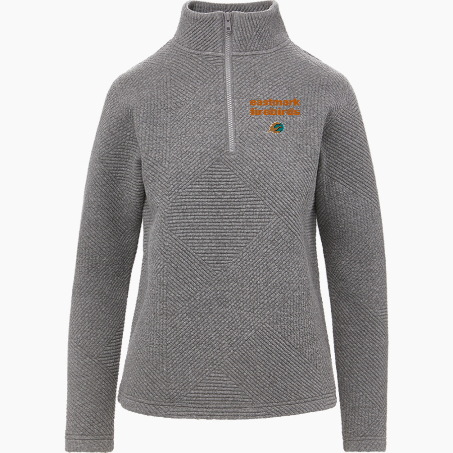 Eastmark Firebirds The Online Store MV Sport Women's Zelda Zig Zag 1/4 Zip Pullover