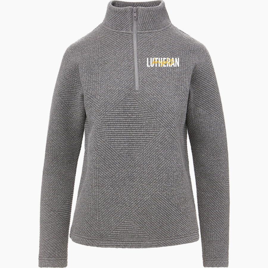 Lutheran Knights MV Sport Women's Zelda Zig Zag 1/4 Zip Pullover