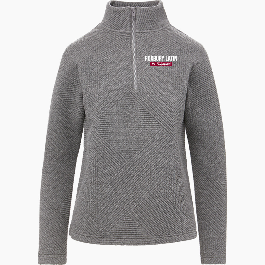 Roxbury Latin <span class="pdp-name-mascot">Roxbury Latin Foxes</span> MV Sport Women's Zelda Zig Zag 1/4 Zip Pullover