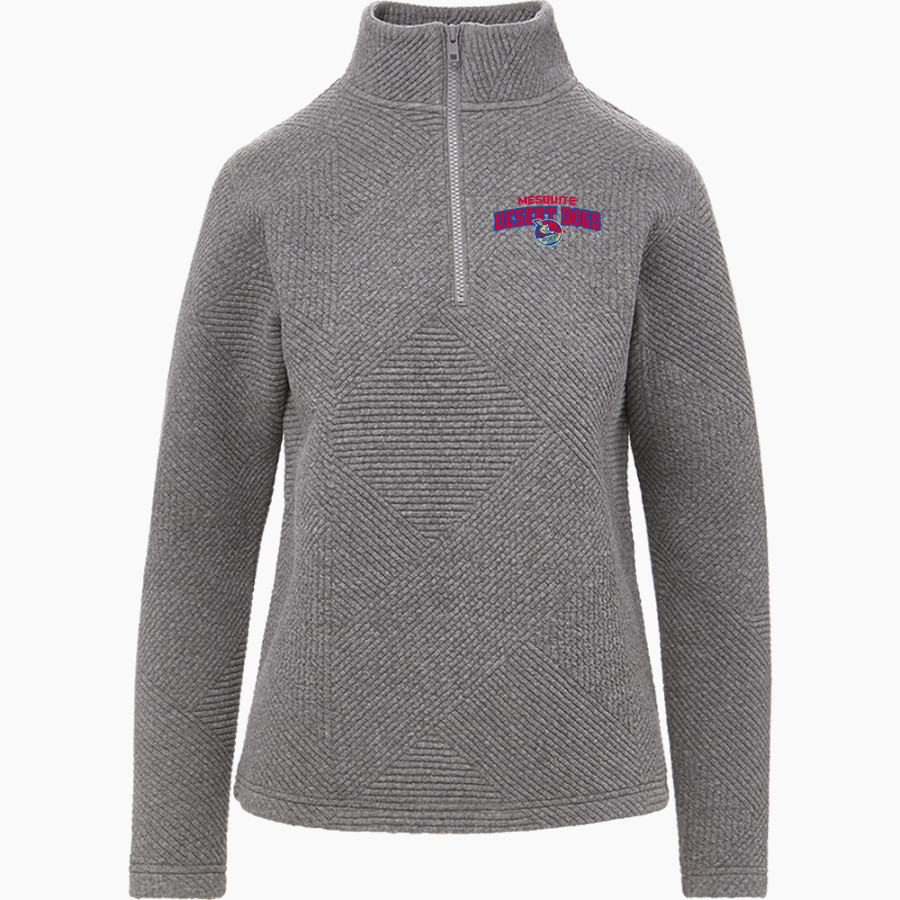 Mesquite Desert Dogs MV Sport Women's Zelda Zig Zag 1/4 Zip Pullover