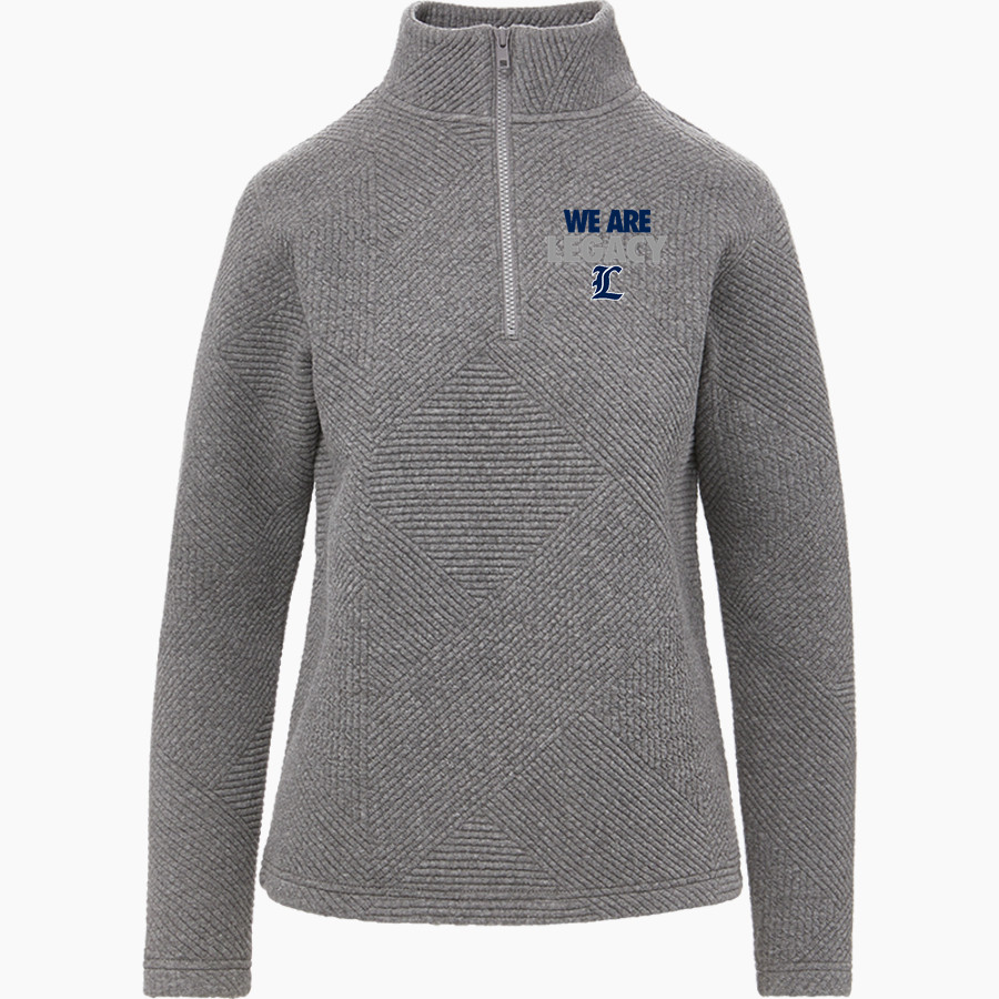 Legacy Eagles MV Sport Women's Zelda Zig Zag 1/4 Zip Pullover