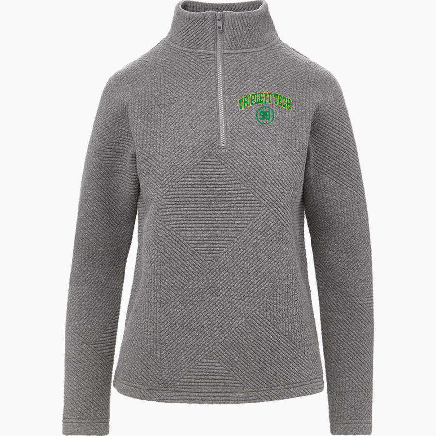 Triplett Tech MV Sport Women's Zelda Zig Zag 1/4 Zip Pullover