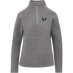 UC Santa Cruz Banana Slugs <span class="pdp-name-mascot">UC Santa Cruz Banana Slugs</span> MV Sport Women's Zelda Zig Zag 1/4 Zip Pullover Front Thumbnail