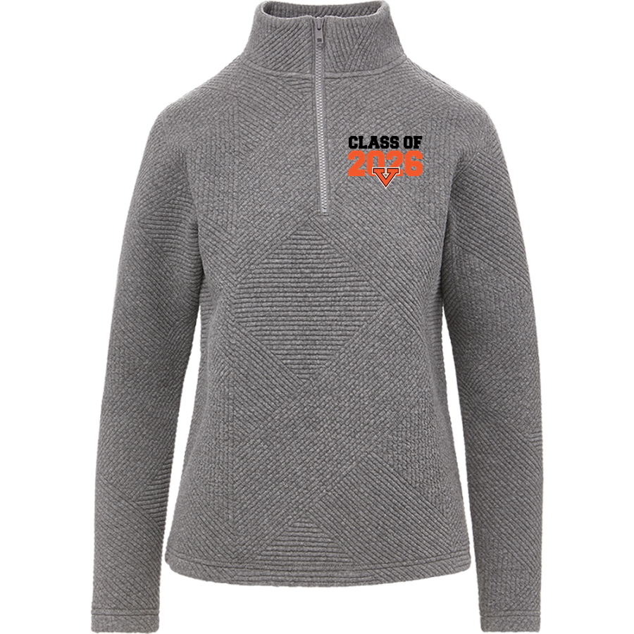 Jackson Pathways Vikings <span class="pdp-name-mascot">Jackson Pathways Vikings</span> MV Sport Women's Zelda Zig Zag 1/4 Zip Pullover