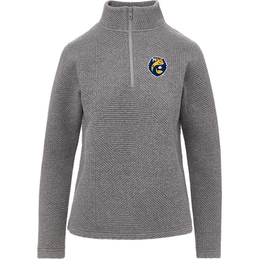 UC Santa Cruz Banana Slugs <span class="pdp-name-mascot">UC Santa Cruz Banana Slugs</span> MV Sport Women's Zelda Zig Zag 1/4 Zip Pullover