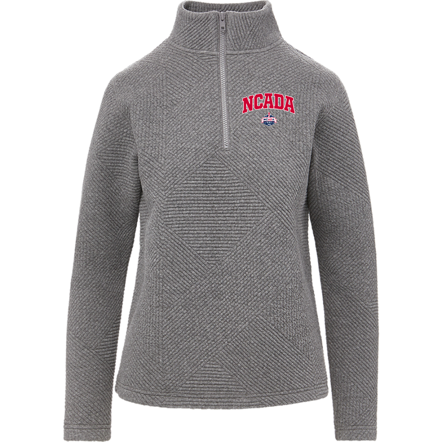 North Carolina Athletic Directors Association <span class="pdp-name-mascot">NC Athletic Directors Association</span> MV Sport Women's Zelda Zig Zag 1/4 Zip Pullover
