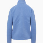 BARTLESVILLE HIGH SCHOOL BRUINS MV Sport Women's Zelda Zig Zag 1/4 Zip Pullover Back Thumbnail