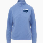 Baruch Bearcats <span class="pdp-name-mascot">Baruch Bearcats</span> MV Sport Women's Zelda Zig Zag 1/4 Zip Pullover Front Thumbnail