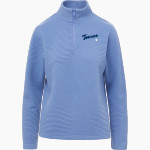 University of San Diego Toreros <span class="pdp-name-mascot">USD Toreros</span> MV Sport Women's Zelda Zig Zag 1/4 Zip Pullover Front Thumbnail