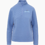 Upper Iowa University Peacocks <span class="pdp-name-mascot">UIU Peacocks</span> MV Sport Women's Zelda Zig Zag 1/4 Zip Pullover Front Thumbnail