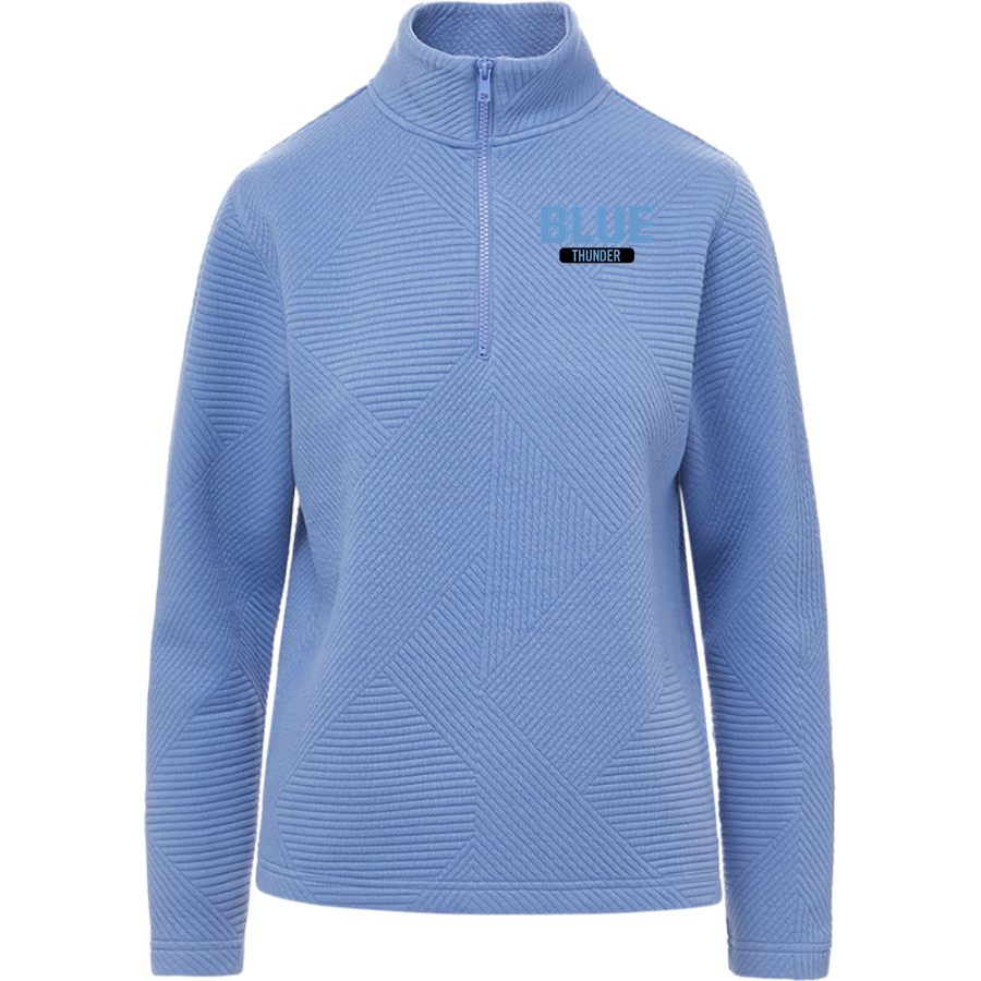 Blue Thunder Blue Thunder <span class="pdp-name-mascot">Blue Thunder</span> MV Sport Women's Zelda Zig Zag 1/4 Zip Pullover