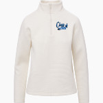 Clint High School Lions MV Sport Women's Zelda Zig Zag 1/4 Zip Pullover Front Thumbnail