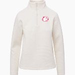 Minot State Beavers <span class="pdp-name-mascot">Minot State Beavers</span> MV Sport Women's Zelda Zig Zag 1/4 Zip Pullover Front Thumbnail
