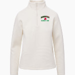 BARNESVILLE HIGH SCHOOL SHAMROCKS <span class="pdp-name-mascot">BARNESVILLE SHAMROCKS</span> MV Sport Women's Zelda Zig Zag 1/4 Zip Pullover Front Thumbnail