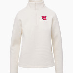 West Lafayette Jr-Sr High School Red Devils Online Store MV Sport Women's Zelda Zig Zag 1/4 Zip Pullover Front Thumbnail