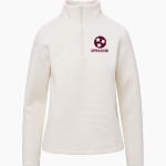 Tennessee Vikings <span class="pdp-name-mascot">Tennessee Vikings</span> MV Sport Women's Zelda Zig Zag 1/4 Zip Pullover Front Thumbnail