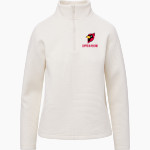 Otterbein University Cardinals <span class="pdp-name-mascot">Otterbein University Cardinals</span> MV Sport Women's Zelda Zig Zag 1/4 Zip Pullover Front Thumbnail