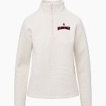 SHAW HIGH SCHOOL CARDINALS MV Sport Women's Zelda Zig Zag 1/4 Zip Pullover Front Thumbnail