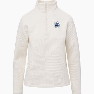 MV Sport Women's Zelda Zig Zag 1/4 Zip Pullover