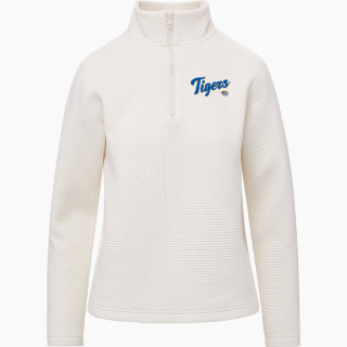 MV Sport Women's Zelda Zig Zag 1/4 Zip Pullover