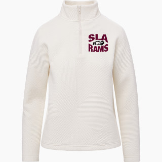 MV Sport Women's Zelda Zig Zag 1/4 Zip Pullover