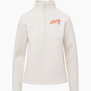 MV Sport Women's Zelda Zig Zag 1/4 Zip Pullover