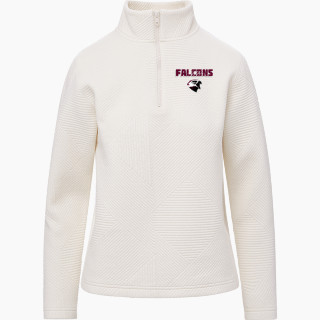 MV Sport Women's Zelda Zig Zag 1/4 Zip Pullover