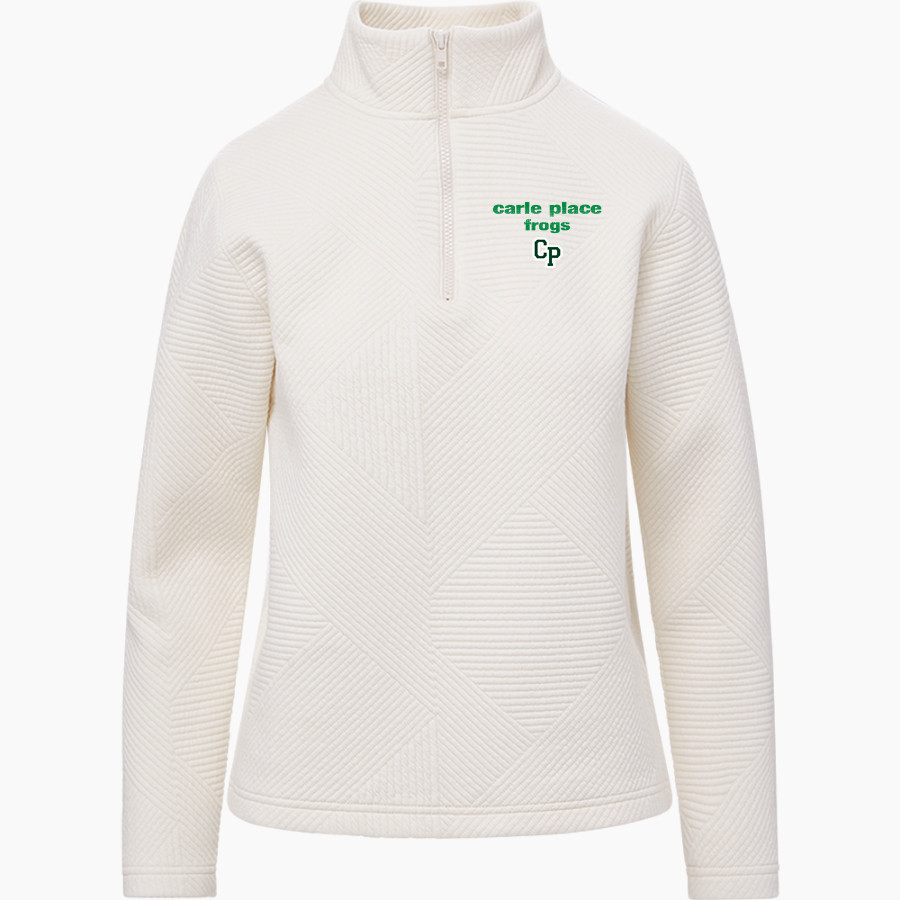 THE HOP SHOP FROGS MV Sport Women's Zelda Zig Zag 1/4 Zip Pullover
