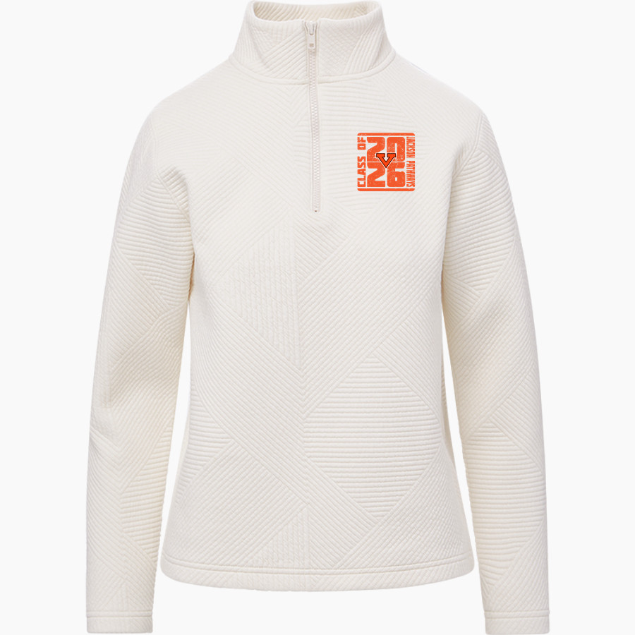 Jackson Pathways Vikings <span class="pdp-name-mascot">Jackson Pathways Vikings</span> MV Sport Women's Zelda Zig Zag 1/4 Zip Pullover