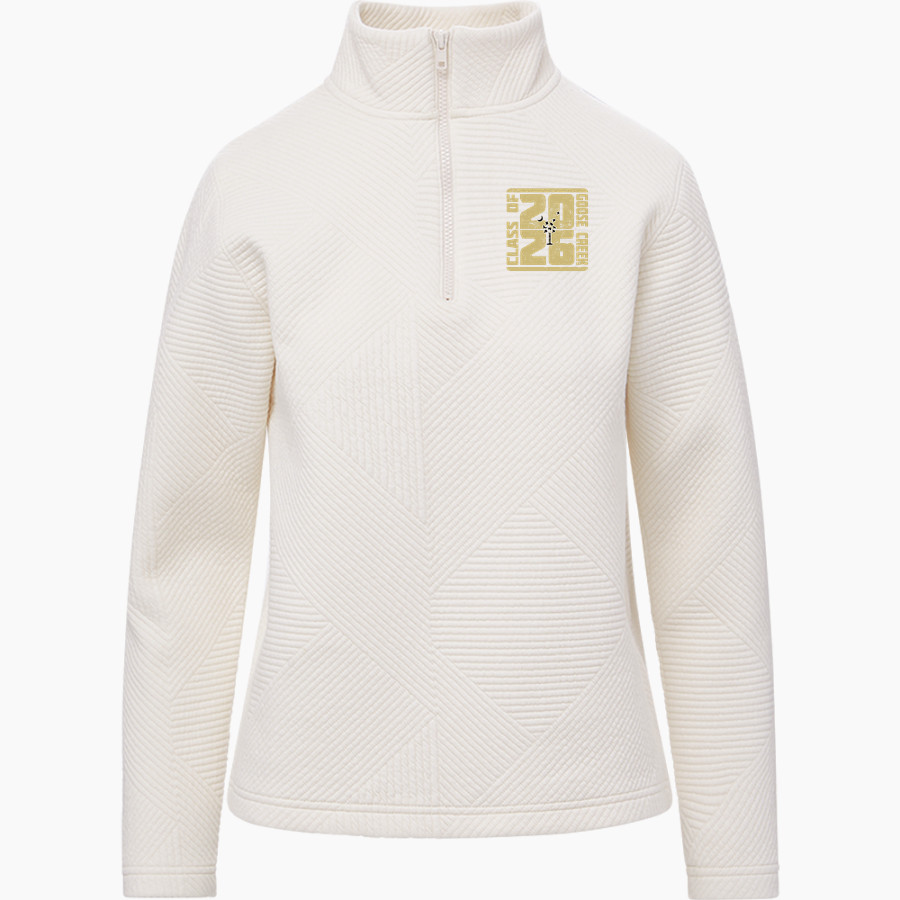 Goose Creek Gators <span class="pdp-name-mascot">Goose Creek Gators</span> MV Sport Women's Zelda Zig Zag 1/4 Zip Pullover