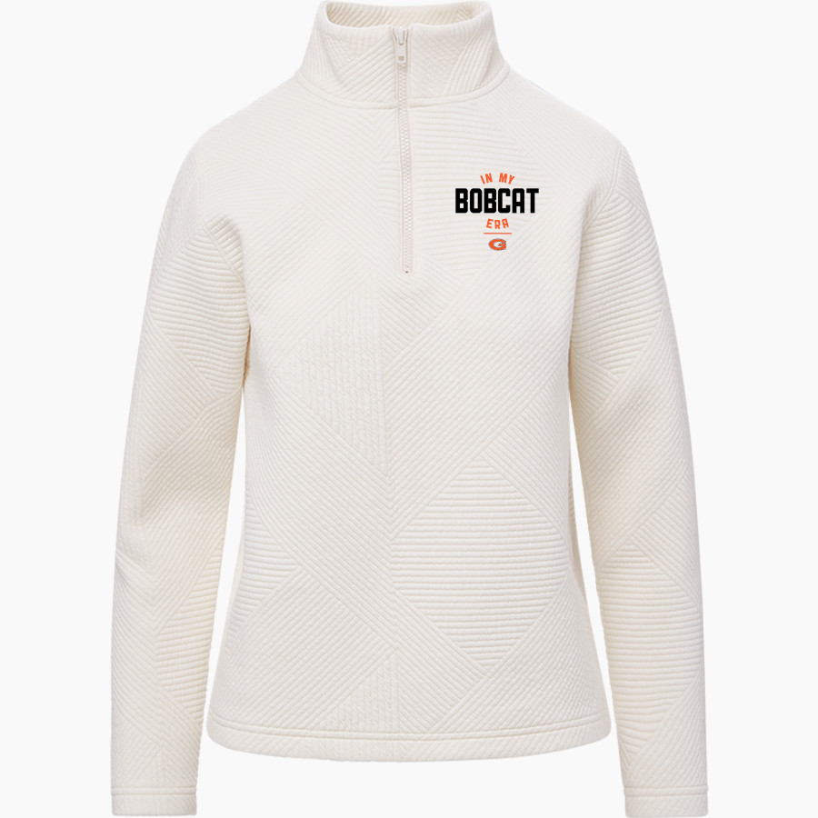 Gary Bobcats <span class="pdp-name-mascot">Gary Bobcats</span> MV Sport Women's Zelda Zig Zag 1/4 Zip Pullover