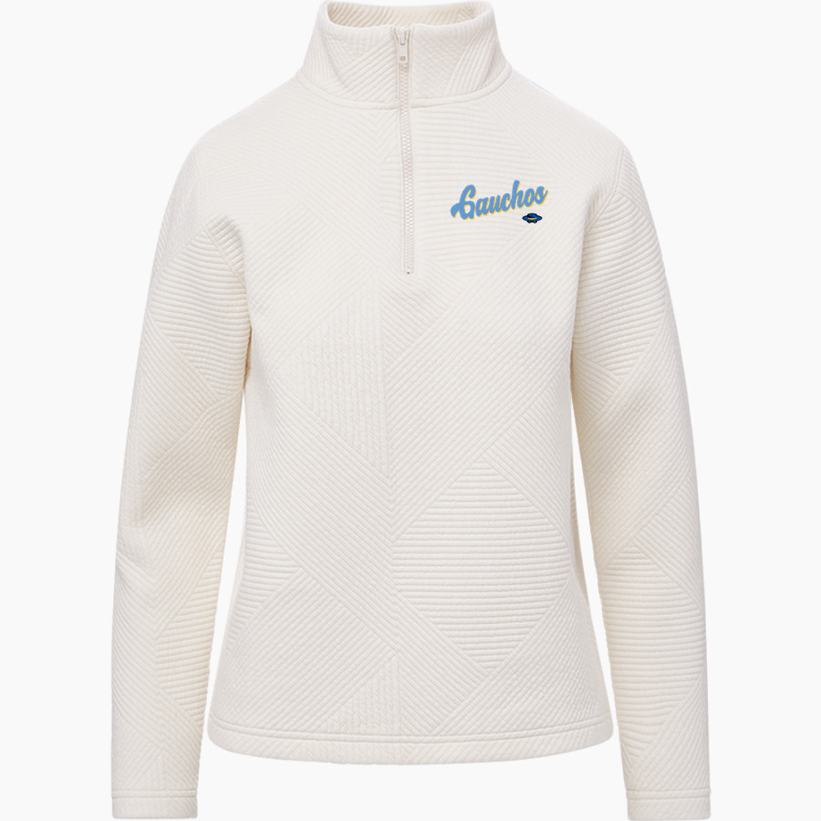 EL CAPITAN HIGH SCHOOL GAUCHOS <span class="pdp-name-mascot">EL CAPITAN GAUCHOS</span> MV Sport Women's Zelda Zig Zag 1/4 Zip Pullover