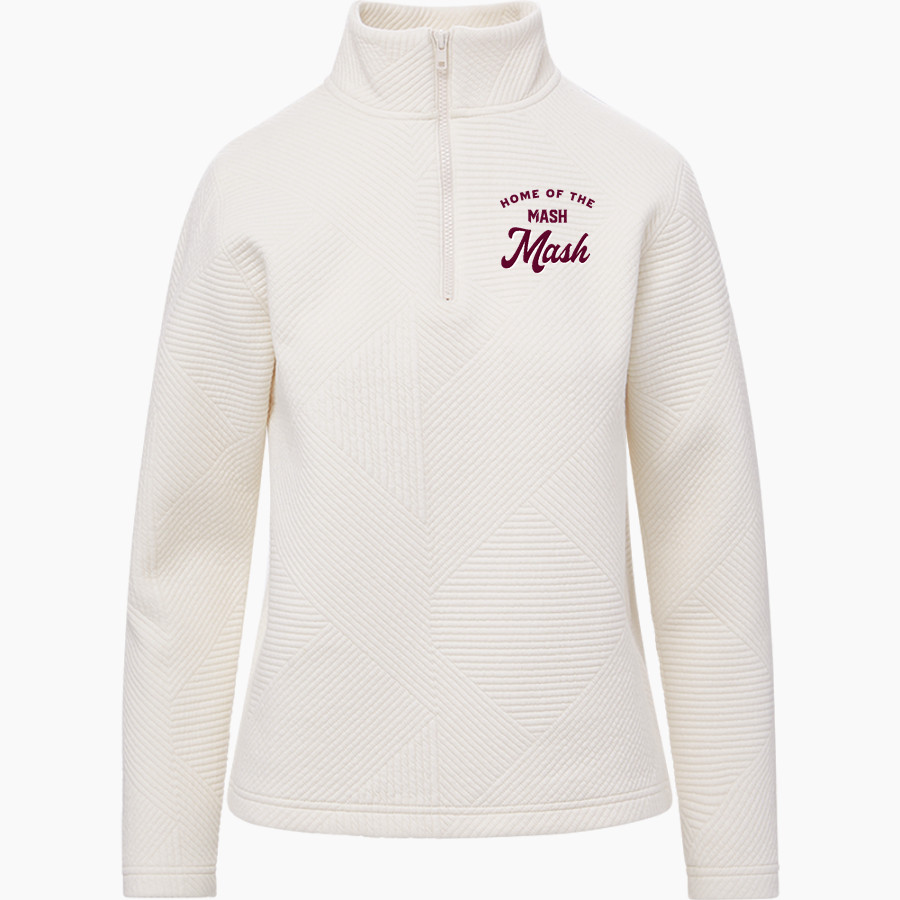Mash Athletics MV Sport Women's Zelda Zig Zag 1/4 Zip Pullover
