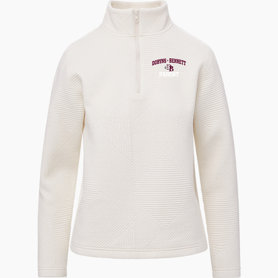 DOBYNS-BENNETT HIGH SCHOOL INDIANS <span class="pdp-name-mascot">DOBYNS - BENNETT INDIANS</span> MV Sport Women's Zelda Zig Zag 1/4 Zip Pullover