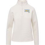 Lincoln Leopards <span class="pdp-name-mascot">Lincoln Elementary School Leopards</span> MV Sport Women's Zelda Zig Zag 1/4 Zip Pullover Front Thumbnail