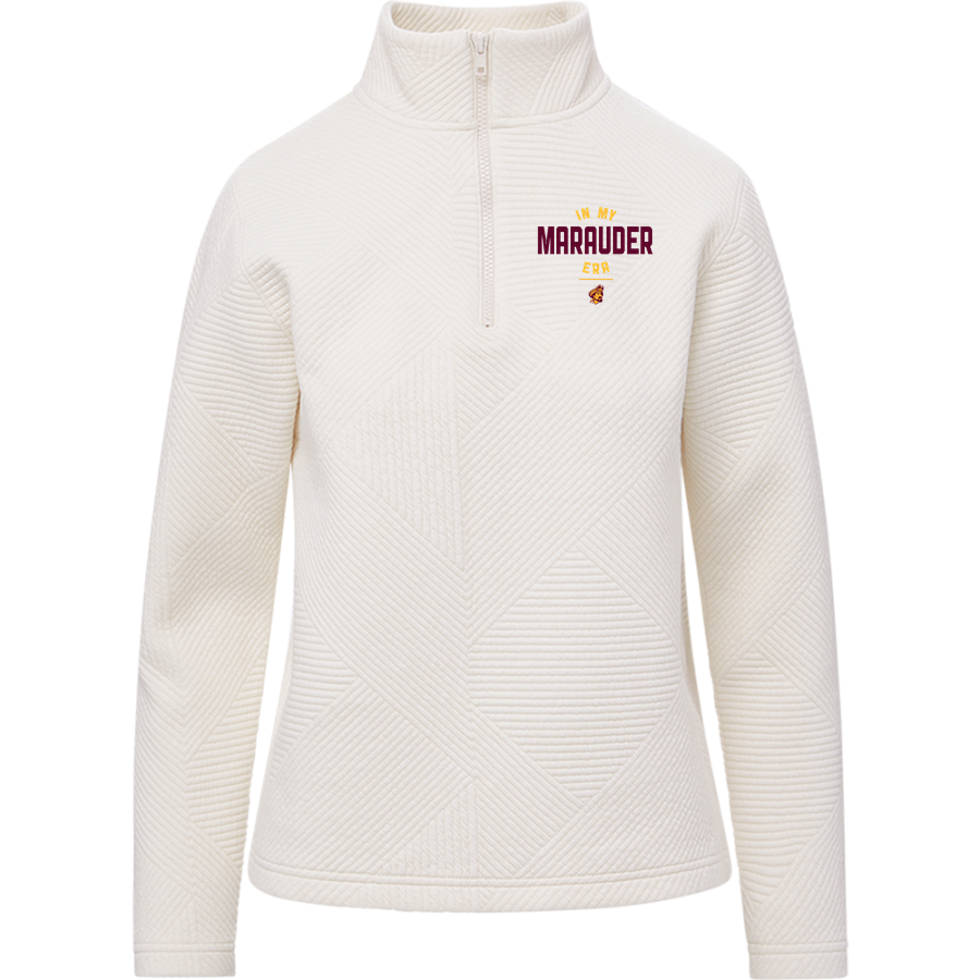 Central State University Marauders Athletics Store <span class="pdp-name-mascot">Central State Marauders</span> MV Sport Women's Zelda Zig Zag 1/4 Zip Pullover