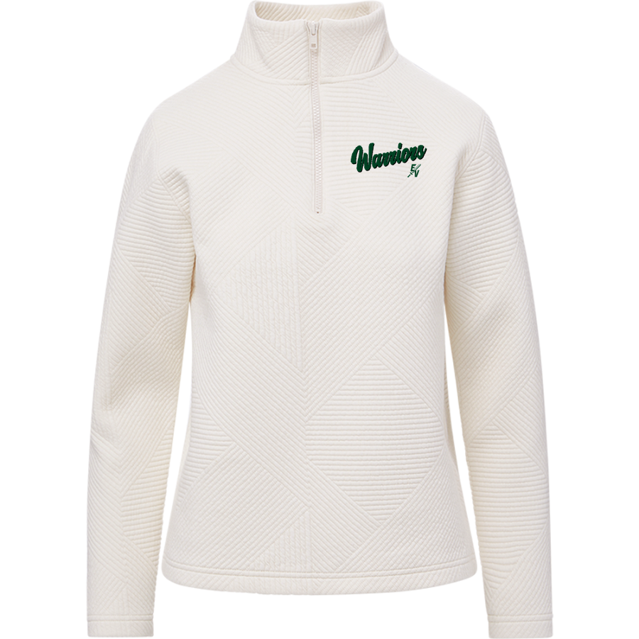 EAGLE'S VIEW ACADEMY WARRIORS <span class="pdp-name-mascot">EAGLE'S VIEW ACADEMY WARRIORS</span> MV Sport Women's Zelda Zig Zag 1/4 Zip Pullover