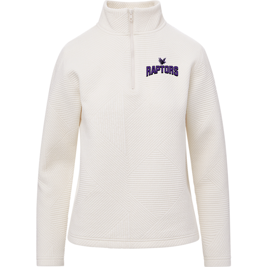 Riverside Raptors <span class="pdp-name-mascot">Riverside High School Raptors</span> MV Sport Women's Zelda Zig Zag 1/4 Zip Pullover