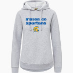 MASON CO CENTRAL HIGH SCHOOL SPARTANS MV Sport Women's Vintage Fleece Hoodie Front Thumbnail
