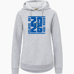 Johnson Creek BlueJays <span class="pdp-name-mascot">Johnson Creek Blue Jays</span> MV Sport Women's Vintage Fleece Hoodie Front Thumbnail